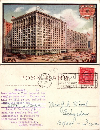 Mandel brothers department - mandel,